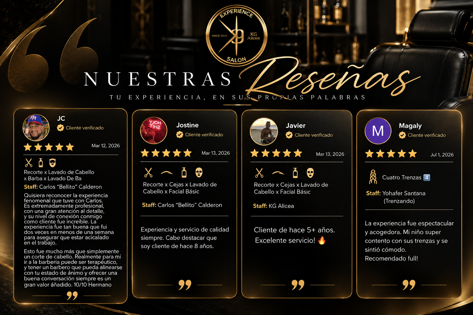 Reseñas Experience Salon PR